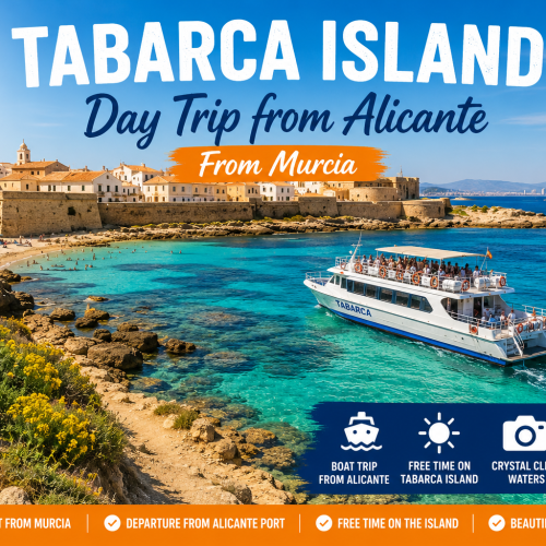 Tabarca Island Boat Trip from Murcia with ferry from Alicante by Raquel Tours